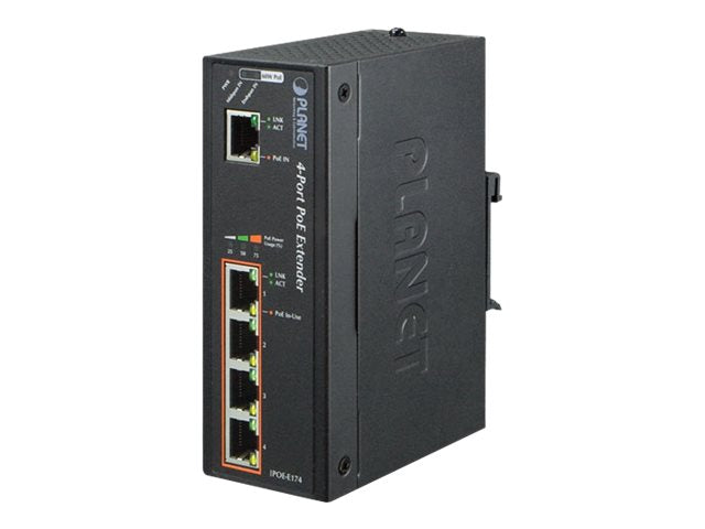 Planet Technology PoE Extender – 1-Port Gigabit für Netzwerkgeräte