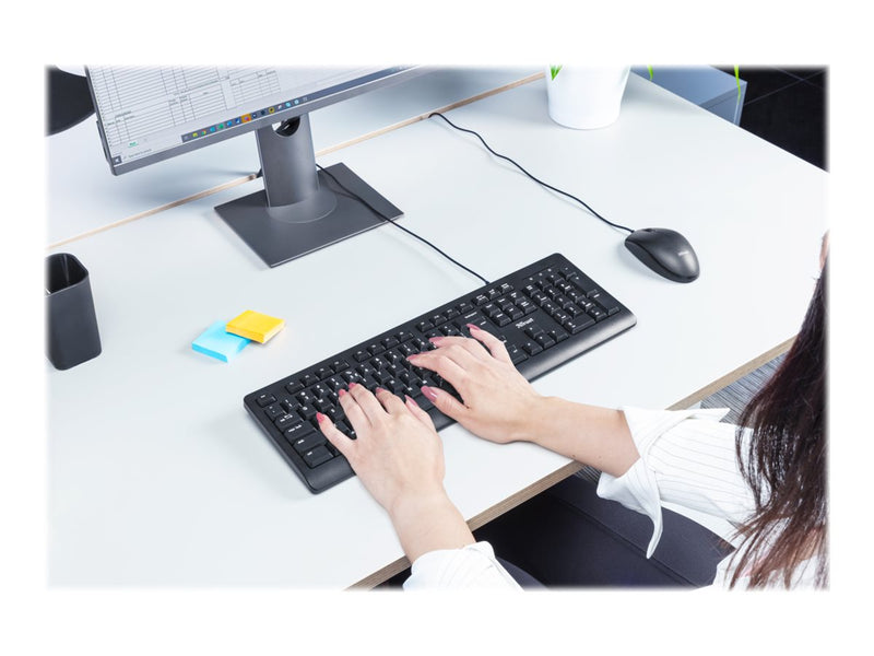 Trust USB-Tastatur – Leise Tasten, Spritzwasserschutz