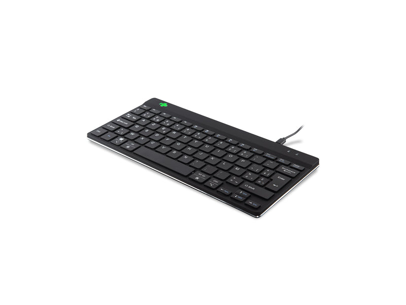 R-GO TOOLS Ergonomische USB-Tastatur – Kompakt, AZERTY Layout