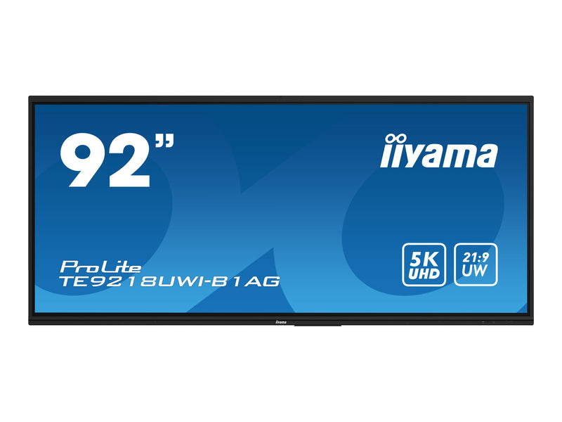 Iiyama 92" Touchscreen-Display – Android, 50-Punkte Multi-Touch