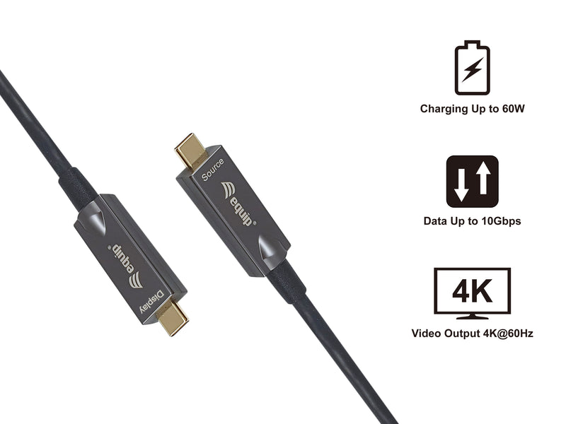 Equip USB-C Kabel – 5 m Länge, 10 Gbit/s Datenrate