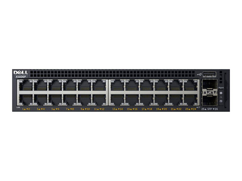 Dell Netzwerk-Switch – 24 Anschlüsse, PoE+ für einfache Verwaltung