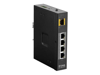 D-Link 5-Port Netzwerk-Switch – PoE, robust für Industrie