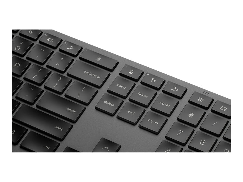 HP Tastatur – Kabellos & Beleuchtet für flexibles Arbeiten