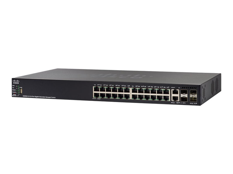Cisco 24-Port Gigabit Switch – PoE+ und stapelbar