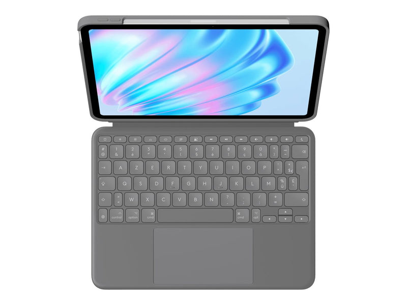 Logitech Combo Touch – Tastaturhülle mit Trackpad für iPad Air