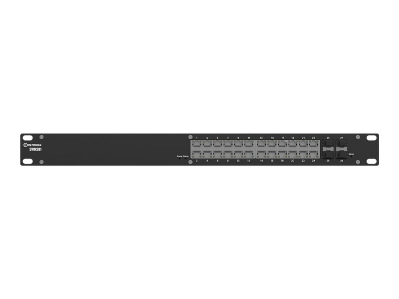 Teltonika Managed Switch – 24 Ports, Gigabit Ethernet