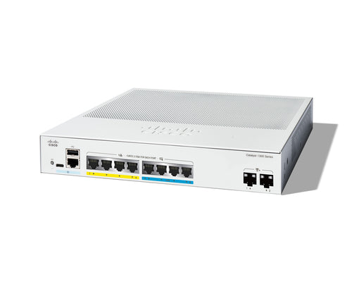 Cisco Netzwerk-Switch – 4 schnelle Ethernet-Ports, PoE+ Unterstützung