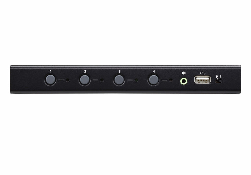 ATEN 4-Port USB KM Switch – Steuern Sie 4 PCs mit einer Tastatur und Maus