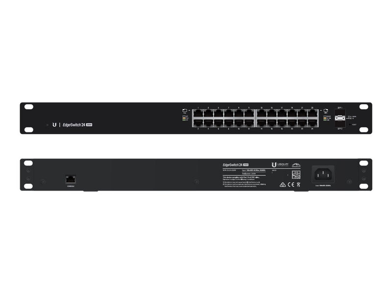 Ubiquiti EdgeSwitch 24 – 24 PoE+ Anschlüsse, Gigabit Ethernet