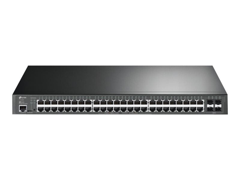 TP-Link 52-Port Gigabit Switch – Für große Netzwerke, PoE+ Unterstützung