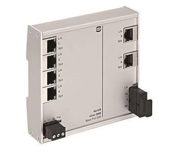 Harting Ethernet Switch – 1000 MBit/s, ideal für kleine Netzwerke