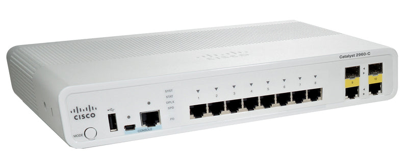 Cisco Switch – 8 Anschlüsse, für kleine Büros geeignet