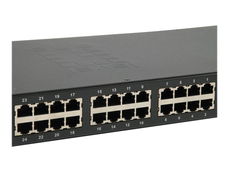LevelOne 26-Port Netzwerk-Switch – PoE+ für effiziente Stromversorgung
