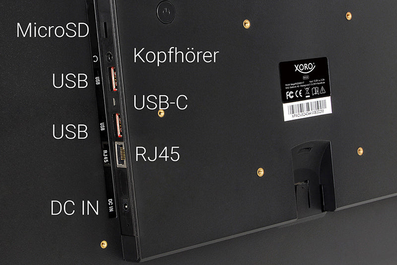 Xoro MegaPAD 24" Tablet – Großes Display, Android-Betriebssystem