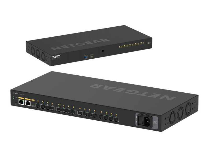 Netgear Managed Switch – 16x 10G Ports, Anpassbar für Audio/Video
