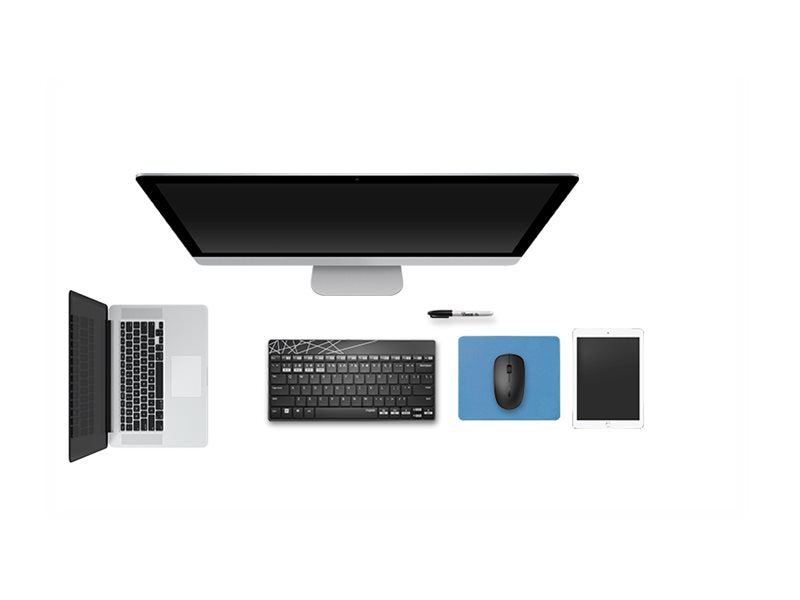 RAPOO Kabelloses Deskset – Tastatur & Maus, spritzwassergeschützt