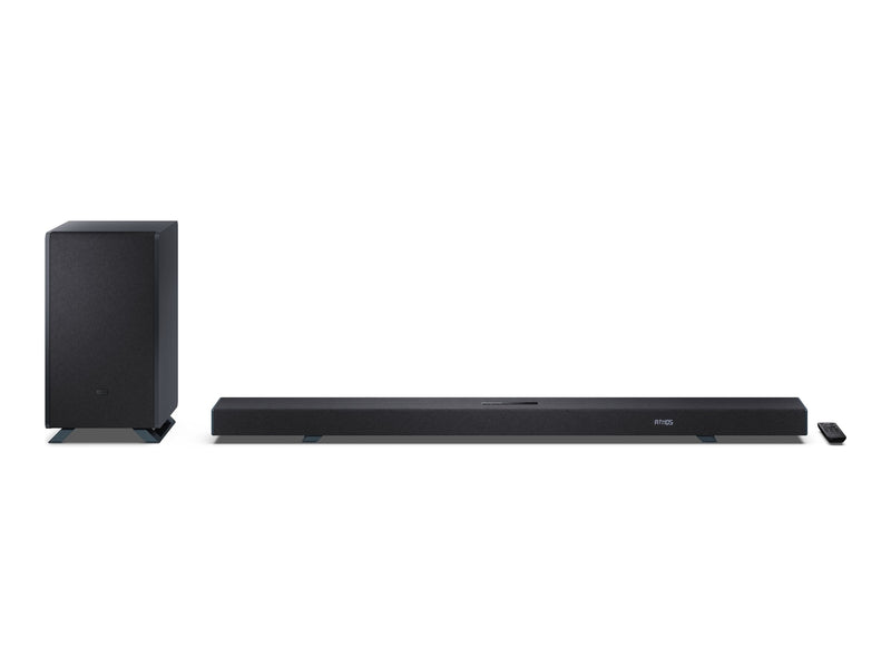 Sharp Soundbar mit Subwoofer – 5.1.2-Kanal, Heimkino-Klang