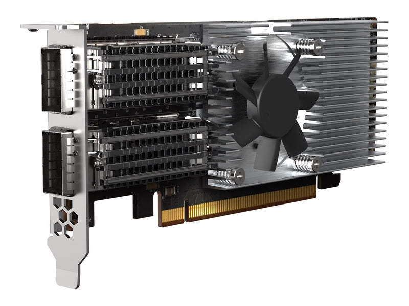 QNAP Netzwerkadapter – 100 Gigabit, PCIe 4.0, Dual-Port