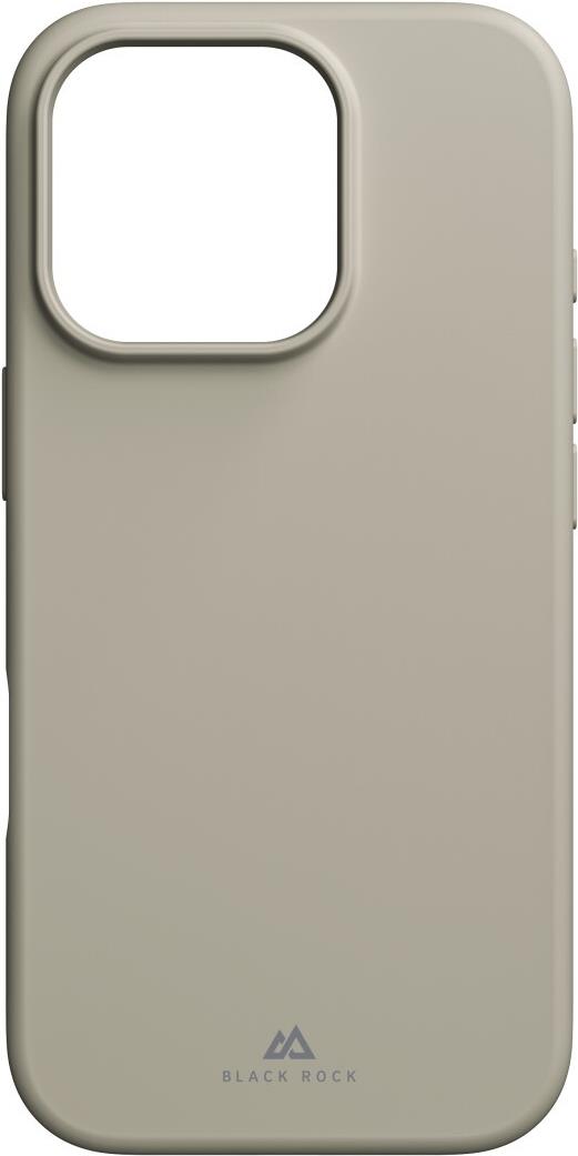 BLACK ROCK Schutzhülle für iPhone 16 Pro – Stoßfest, Sandfarbe