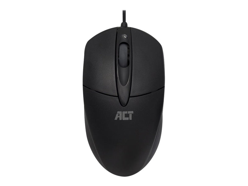 ACT USB-Maus – Beidhändig, optisch mit 2 Tasten