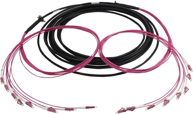Allnet Glasfaserkabel 20m – Schnelle Datenübertragung, 8x LC-Stecker