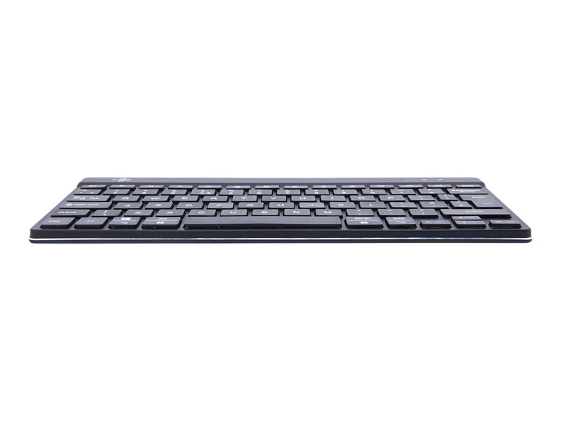 R-GO TOOLS Kompakte Ergonomische Tastatur – USB-Anschluss, Schwarz