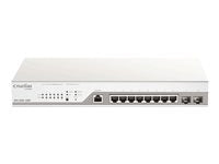 D-Link 10-Port Gigabit Switch – Cloud-Verwaltung, PoE+ Unterstützung