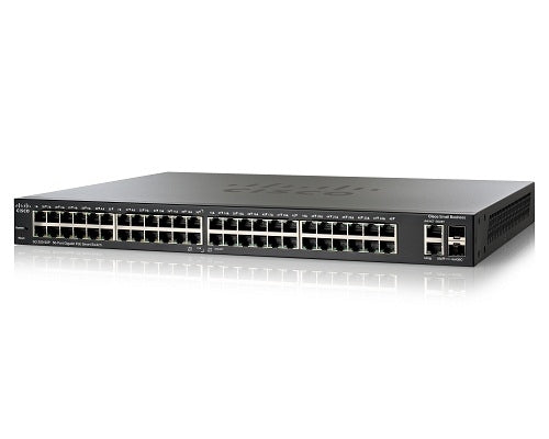 Cisco SMB Switch – 50 Anschlüsse, PoE für einfache Netzwerkverbindungen