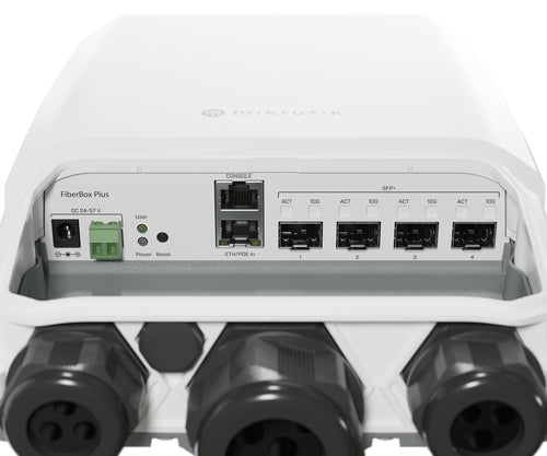 Mikrotik Netzwerk-Switch – 4 Anschlüsse, für den Außenbereich