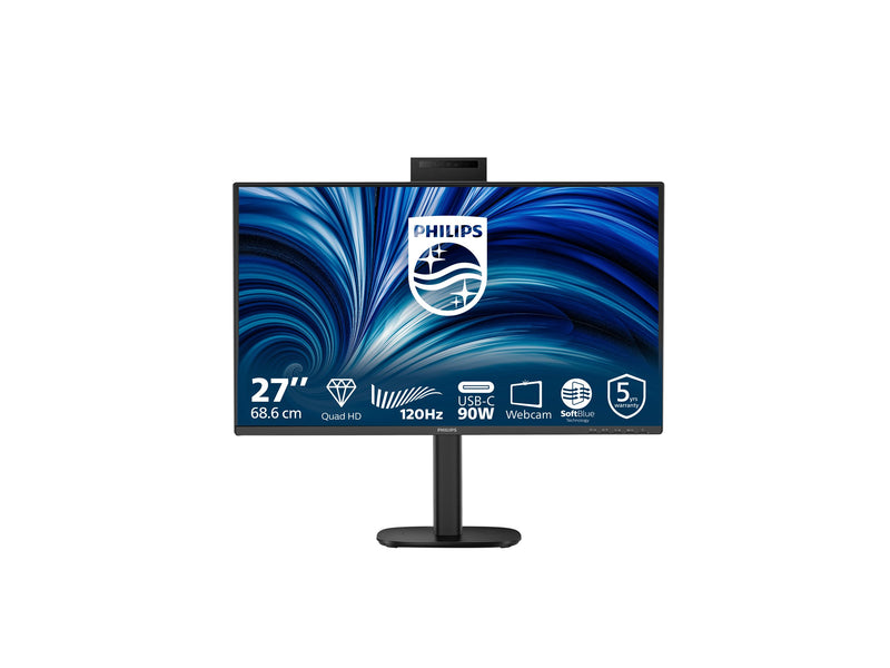 Philips 27" LED-Monitor – QHD, USB-C, Lautsprecher