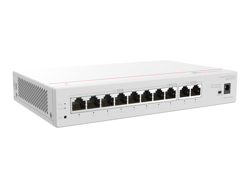 Huawei Netzwerk-Switch – 8 Anschlüsse, PoE+ Unterstützung