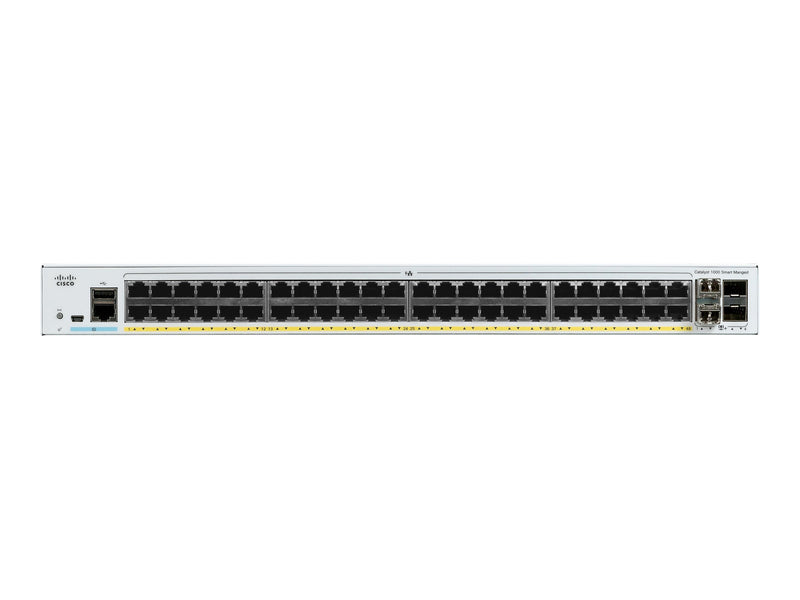 Cisco Netzwerk-Switch – 48 Ports, Gigabit Ethernet, PoE+