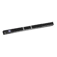 Bachmann Stromverteiler – 19" Rack, 6x C13, 2x C19, 3m Kabel