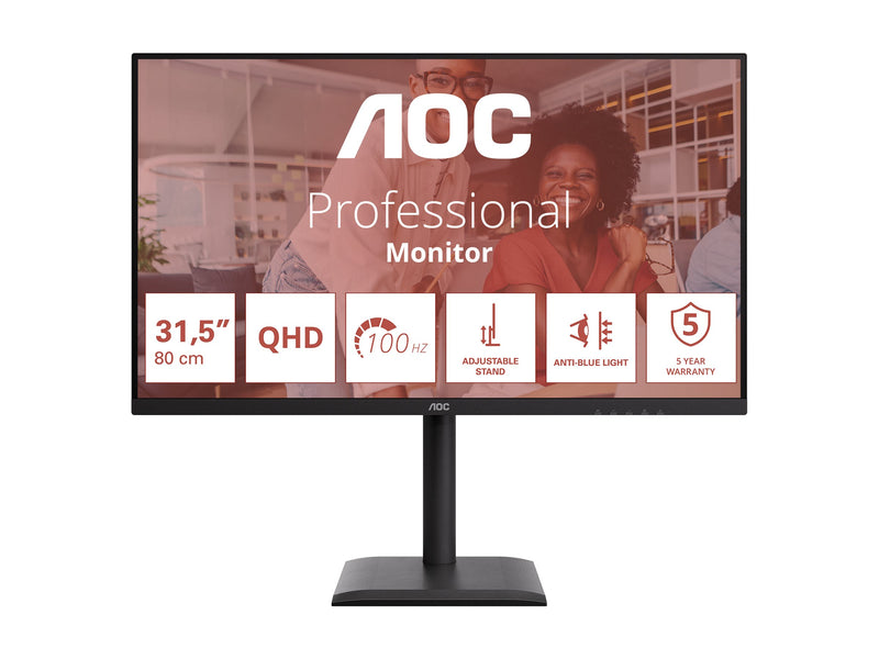 AOC 32" LED-Monitor – QHD, IPS-Display