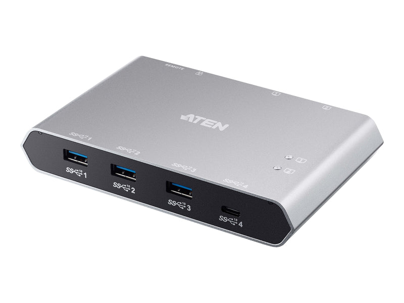 ATEN USB-C Sharing Switch – 4 Geräte, schnelle Datenübertragung