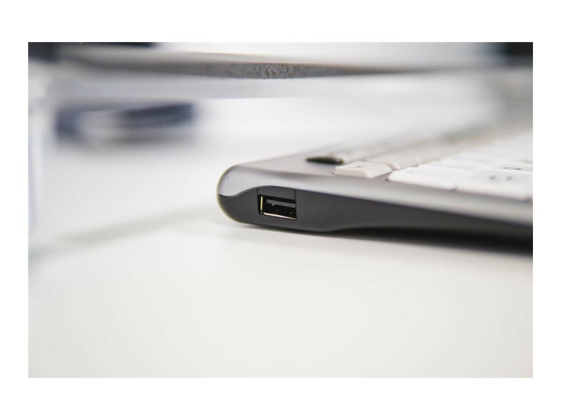 Bakker Elkhuizen S-board 840 – Kompakte USB-Tastatur mit USB-Hub