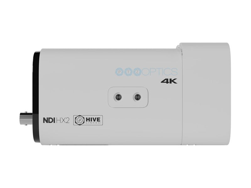 PTZOptics 4K Studio-Kamera – 20-fach Zoom, integriertes Mikrofon