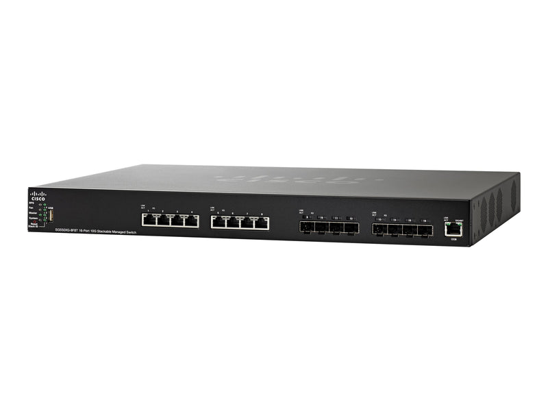 Cisco Managed Switch – 16 Anschlüsse, 10 Gigabit Ethernet
