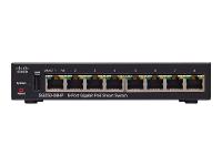 Cisco Smart Switch – 8 Ports, Stromversorgung über Ethernet