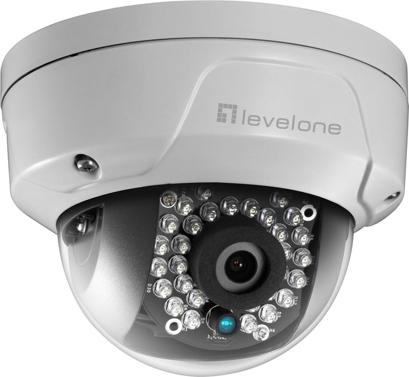 LevelOne Dome IP-Kamera – wetterfest, vandalismussicher