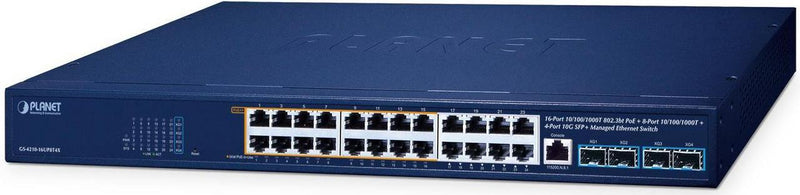 PLANET Netzwerk-Switch – 16 Ports, Cloud-verwaltet