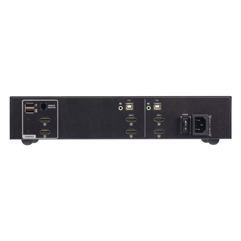 ATEN KVM-Switch – 2-Port HDMI, Dual-Display-Unterstützung