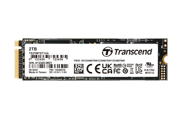 Transcend MTE712A SSD – 256 GB schneller Speicher
