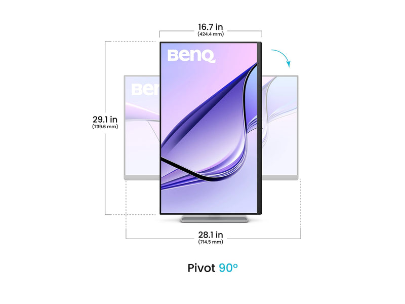 BenQ 32" LED-Monitor – 4K UHD, HDR, USB-C