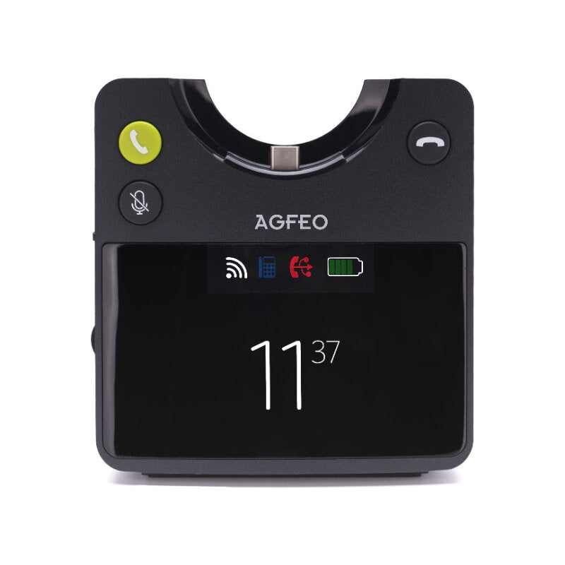 AGFEO Headset-Basisstation – Kabellos, bis zu 200 m Reichweite