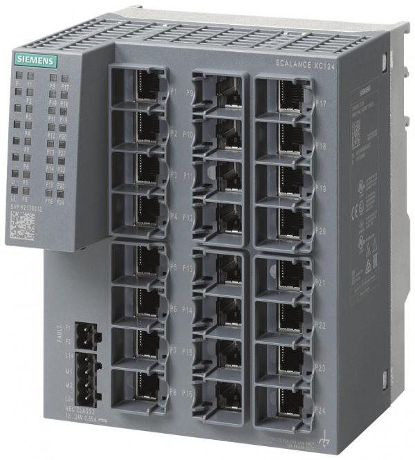 Siemens SCALANCE XC124 – Robuster Netzwerk-Switch für Unternehmen