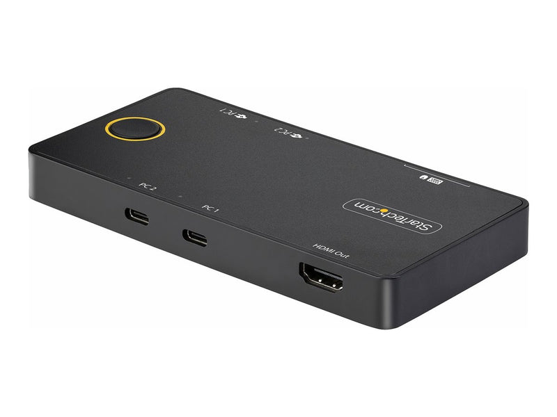 StarTech USB-C KVM-Switch – 2-Port, 4K HDMI, 100W Stromversorgung