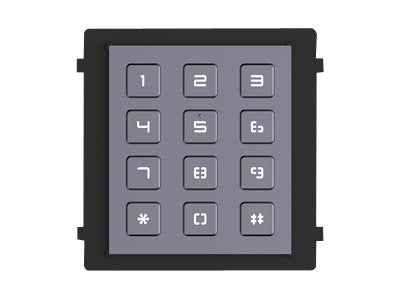 Hikvision Türstation – Robustes Edelstahlgehäuse, 12 Tasten