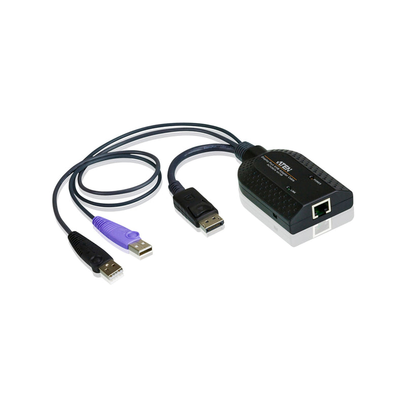 ATEN KVM-Adapter – USB, DisplayPort, SmartCard-Leser